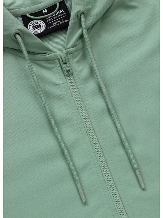 PITBULL PITBULL Bluza SMALL LOGO NUGGET Zielony Regular Fit