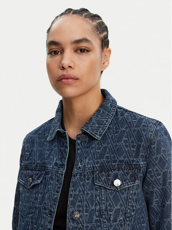 Armani Exchange Armani Exchange Kurtka jeansowa XW000556 AF12844 FB055 Niebieski Regular Fit