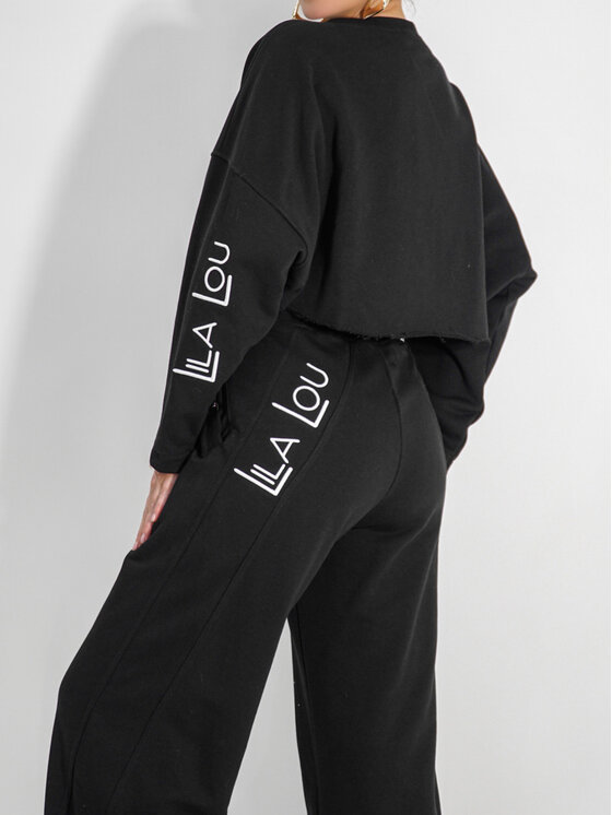 LilaLou LilaLou Dres Alex Czarny Regular Fit