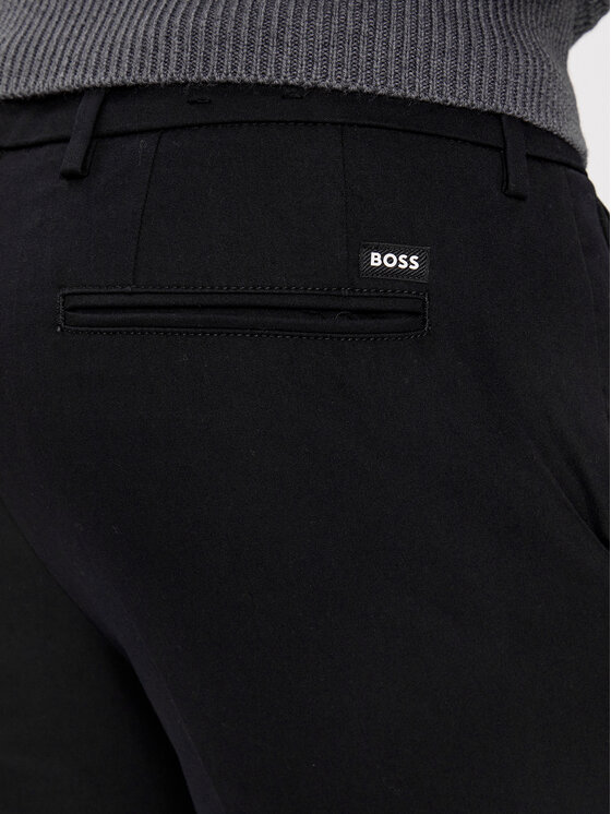 BOSS Boss Pantaloni di tessuto Kaito1_T 50487754 Nero Slim Fit
