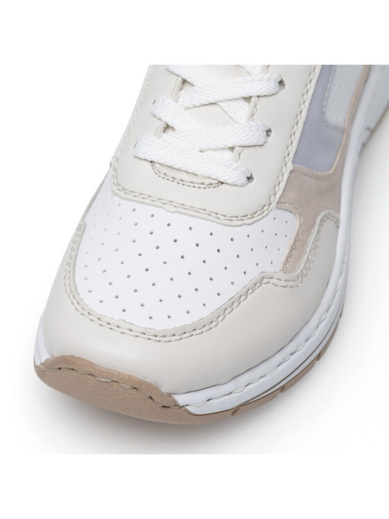 Rieker Rieker Sneakersy N6505-80 Biały
