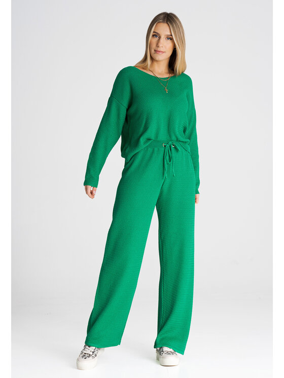 FIGL FIGLFIGL Completo maglietta e pantaloni M986 Verde Regular Fit