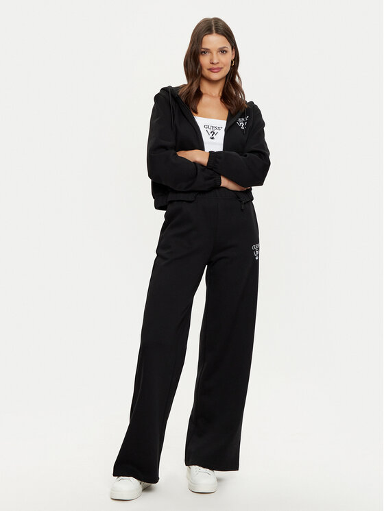 Guess Guess Felpa V5RQ20 KC3D2 Nero Regular Fit
