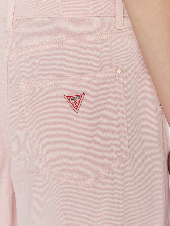 Guess Guess Džínsy Andrea W3GA29 WFD53 Ružová Loose Fit