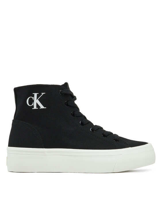 Calvin Klein Jeans Plátenky YW0YW01764 Čierna