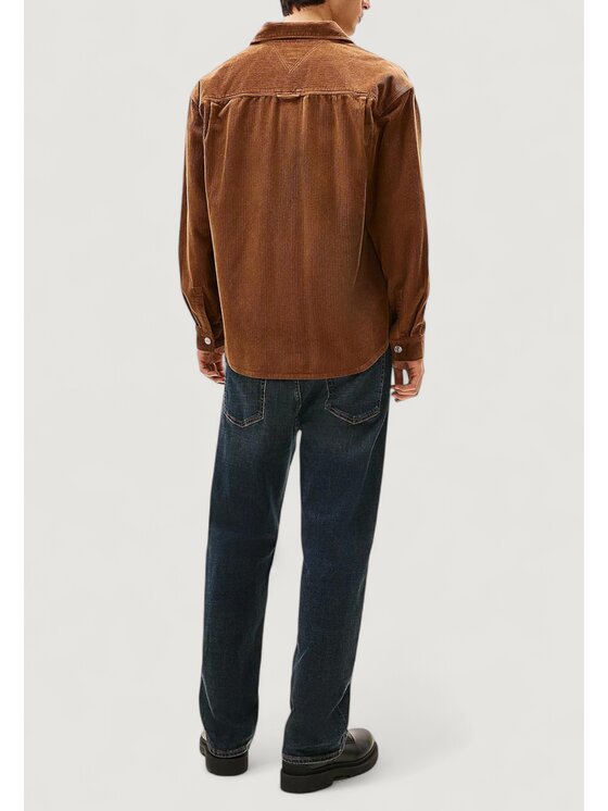 Tommy Jeans Tommy Jeans Camicia TJM RLX WASHED CORD Beige Casual Fit