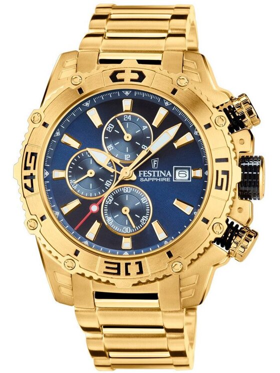 Festina Festina Zegarek F20492/2 Złoty