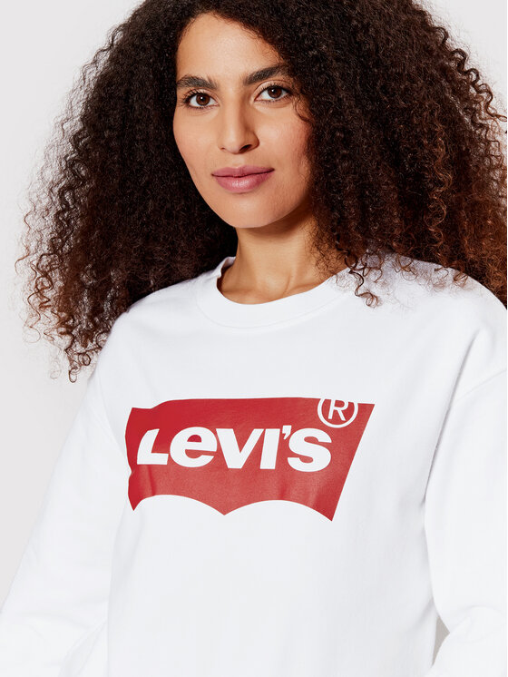 Levi's® Levi's® Bluza 186860011 Biały Relaxed Fit
