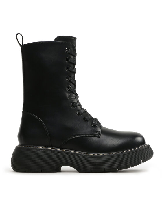 DeeZee DeeZee Bakancs ZAL90087-4 Fekete