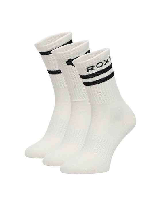 Roxy Roxy Garās zeķes CEO_AS_ROXY_11_W_AW26 (3-PACK) Balts