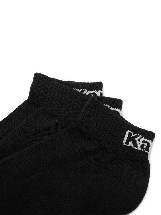 Kappa Kappa Dolge nogavice CEO_KR_GOAL_SS26 (3-PACK) Črna