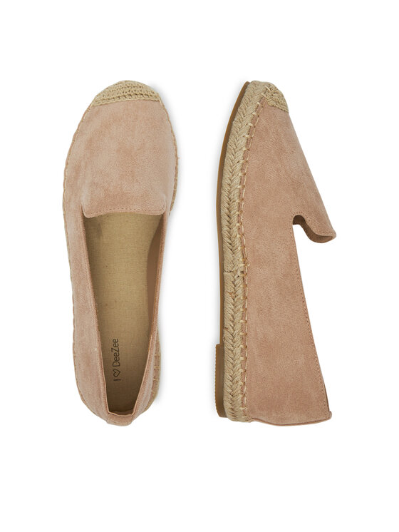 DeeZee DeeZee Espadryle RS07-18 Beżowy