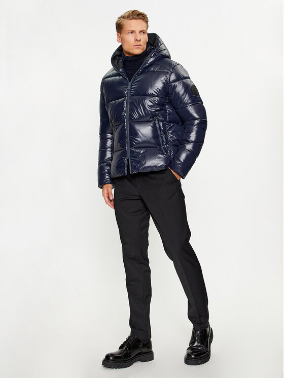 Save The Duck Save The Duck Зимно яке D31280M LUCK17 Тъмносин Regular Fit