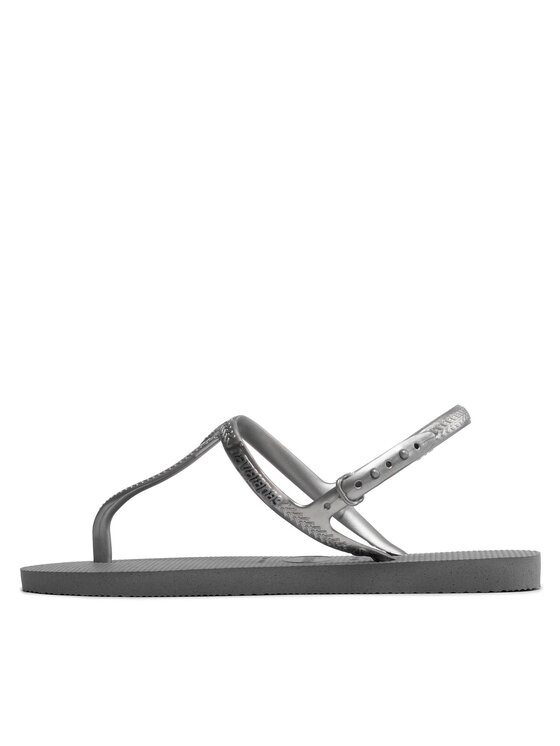 Havaianas Havaianas Basutės Twist 41447565178 Sidabrinė