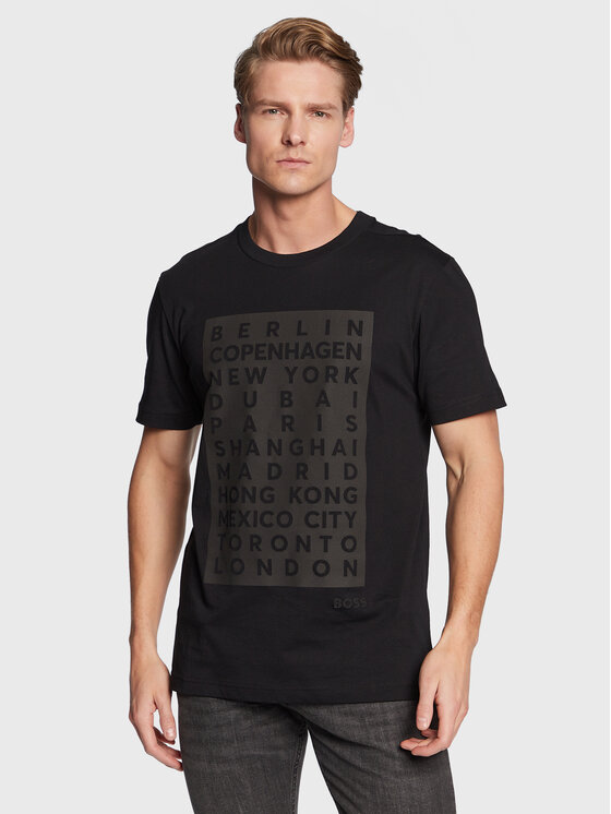 T-shirt Diamond 2 50483773 Nero Regular Fit