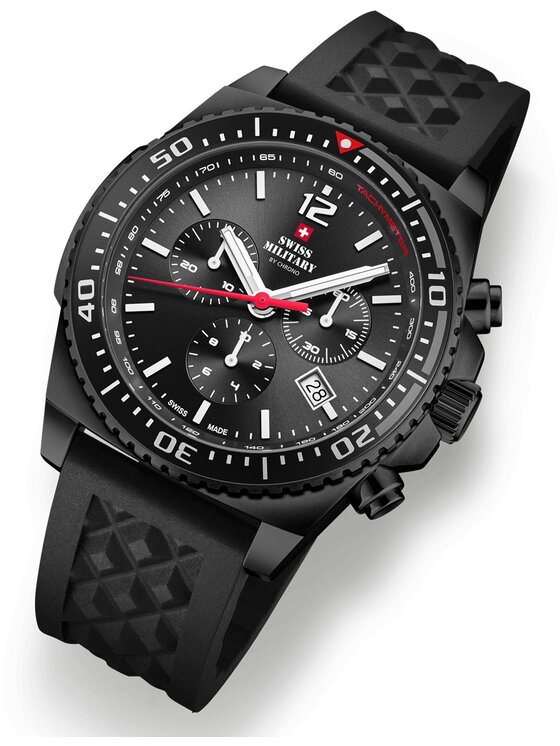 Swiss Military by Chrono Swiss Military by Chrono Hodinky SM34093.05 Černá