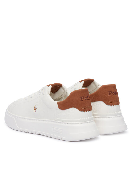 Polo Ralph Lauren Polo Ralph Lauren Sneakersy RLite Court Tumbled 809P07170001 Bílá