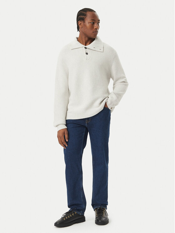 Calvin Klein Calvin Klein Pullover LV04LH311G Grau Regular Fit
