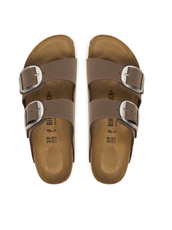 Birkenstock Birkenstock Pantoletten Arizona Big Buckle Hex 1032081 Braun