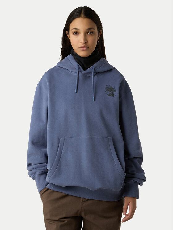 The North Face The North Face Bluză Powder Days NF0A8E4G Albastru Relaxed Fit
