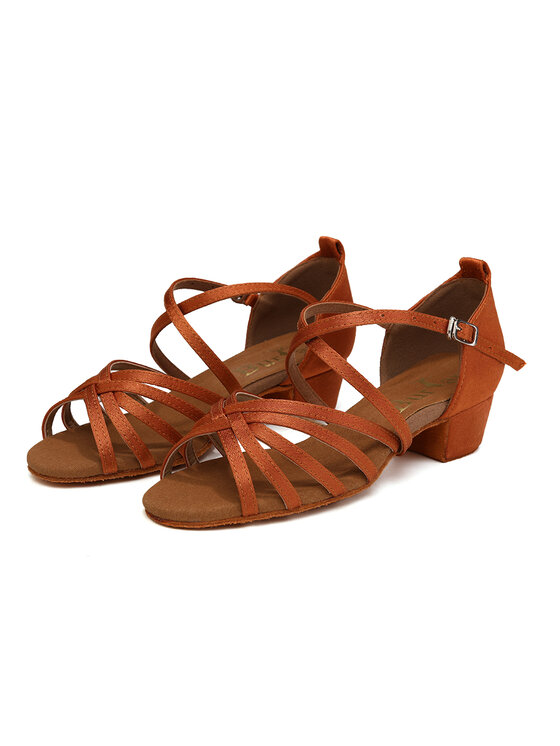Burtan Dance Shoes Burtan Dance Shoes Sandały HAVANA Beżowy