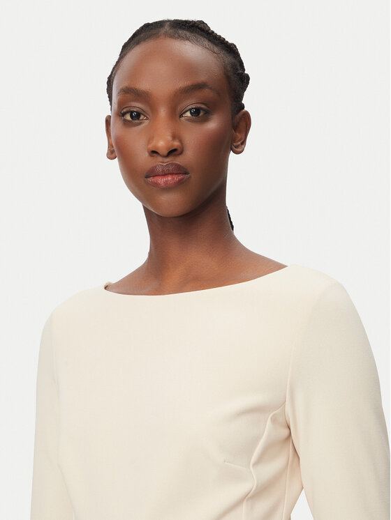 Rinascimento Rinascimento Coctailkleid CFC0127892003 Beige Regular Fit