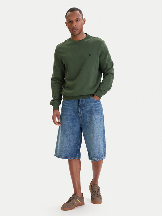 Tommy Jeans Tommy Jeans Дънкови шорти Theo DM0DM22992 Син Loose Fit