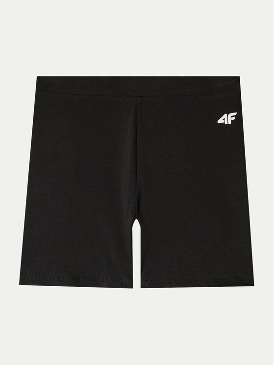 4F 4F Σετ T-Shirt και σορτς 4FJWAW24TAPSF019 Μαύρο Slim Fit