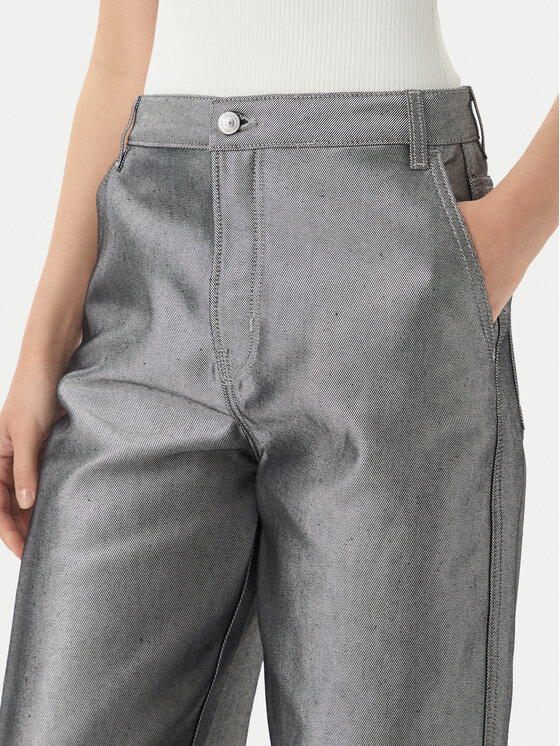 Calvin Klein Jeans Calvin Klein Jeans Jeansy LV047E718G Szary Barrel Fit