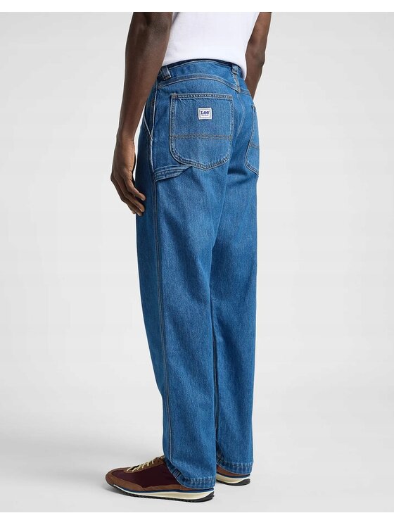 Lee Lee Jeansy Carpenter Niebieski Relaxed Fit