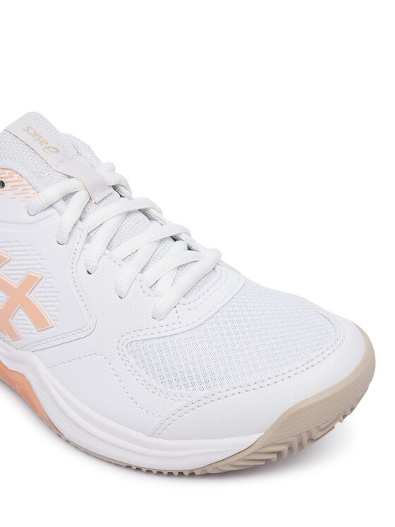 Asics Asics Obuća za tenis Gel-Dedicate 9 Clay 1042A314 Bijela