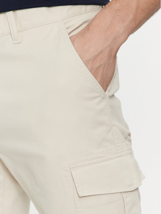 Tommy Jeans Tommy Jeans Штани з тканини Austin DM0DM18940 Бежевий Slim Fit