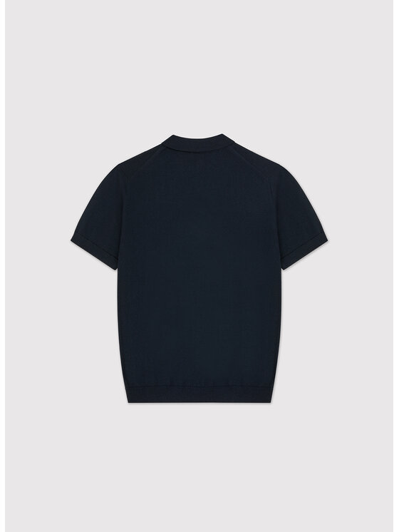 Pako Lorente Pako Lorente Polo P26SP-TX-011 Granatowy Classic Fit