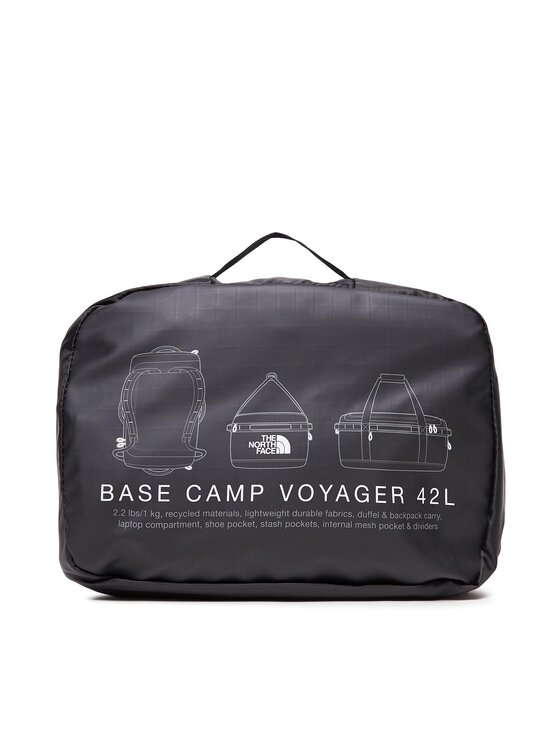 The North Face The North Face Σάκος Base Camp Voyager Duffel 42LNF0A52RQKY41 Μαύρο