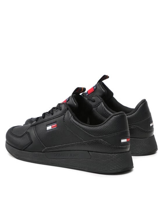 Tommy Jeans Tommy Jeans Sneakersy Flexi Runner Ess EM0EM01080 Czarny