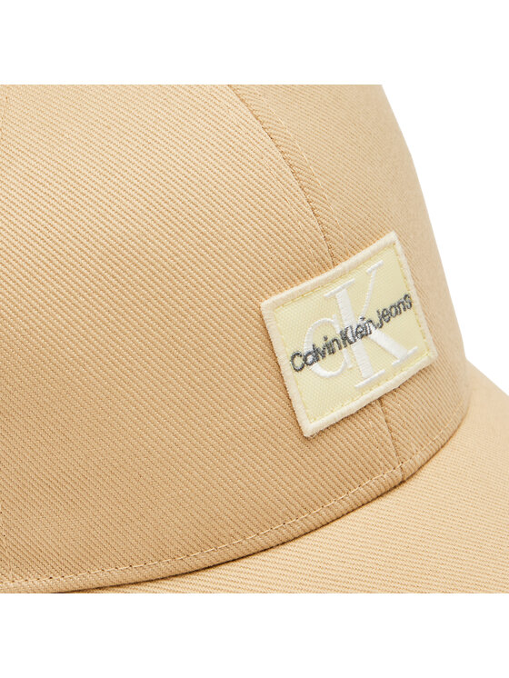 Calvin Klein Jeans Calvin Klein Jeans Kepurė su snapeliu Mono Logo Patch Cap K60K612381 Smėlio