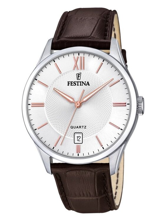 Festina Festina Zegarek F20426/4 Brązowy