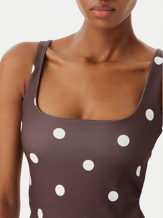 Vero Moda Vero Moda Marškinėliai Million 10305800 Ruda Regular Fit