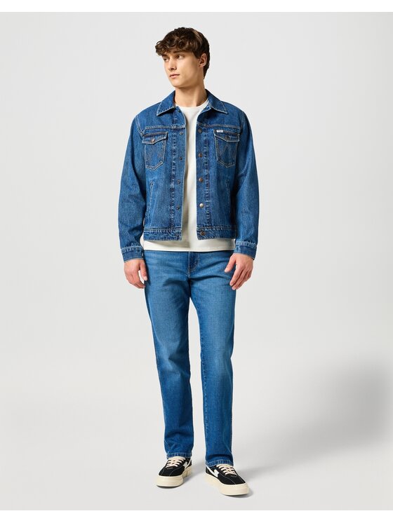 Wrangler Wrangler Jeansy Frontier Niebieski Loose Fit