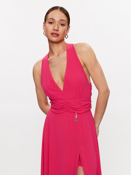 Fracomina Fracomina Abendkleid FQ23SD3004W41201 Rosa Regular Fit