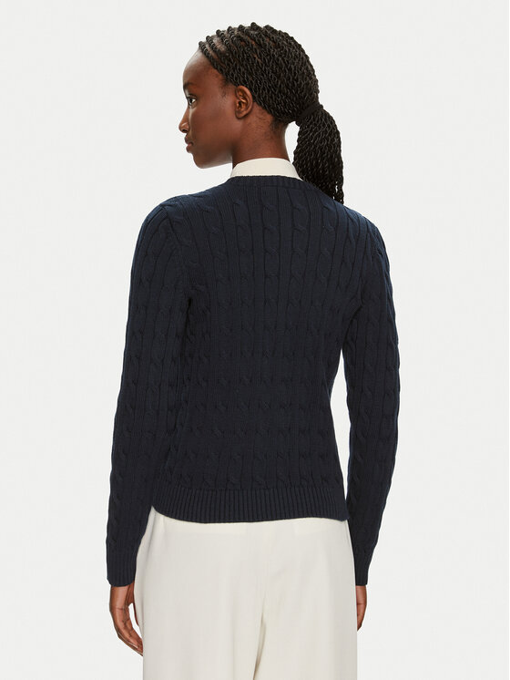 LAUREN RALPH LAUREN Lauren Ralph Lauren Strickjacke 200932225002 Dunkelblau Slim Fit