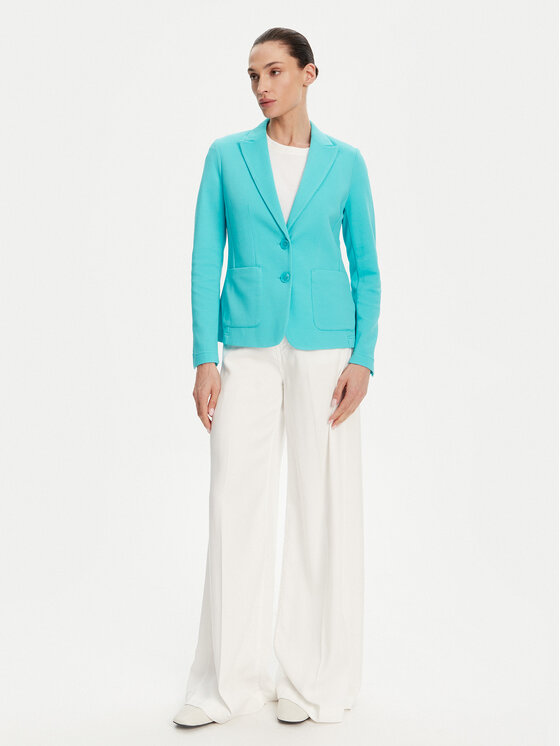 Olsen Olsen Marynarka 15001367 Niebieski Regular Fit