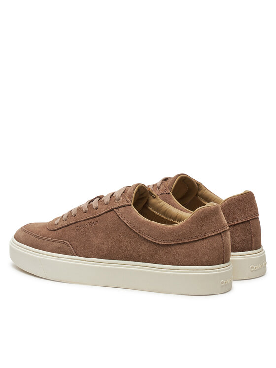 Calvin Klein Calvin Klein Tenisice Lace Up Suede HM0HM01792 Smeđa