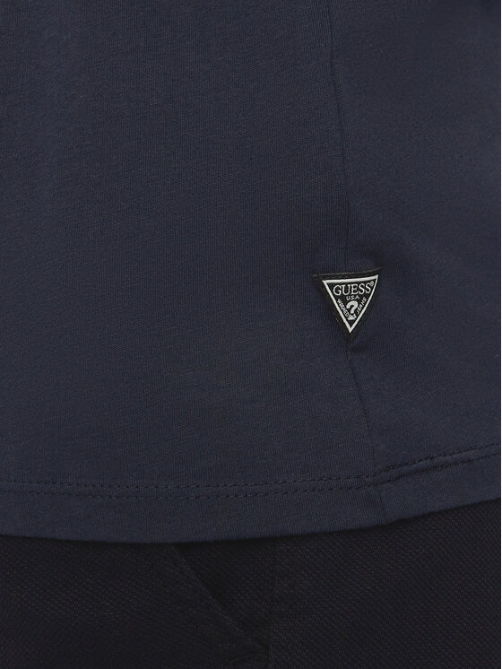 Guess Guess Marškinėliai M4BI61 K9RM1 Tamsiai mėlyna Regular Fit