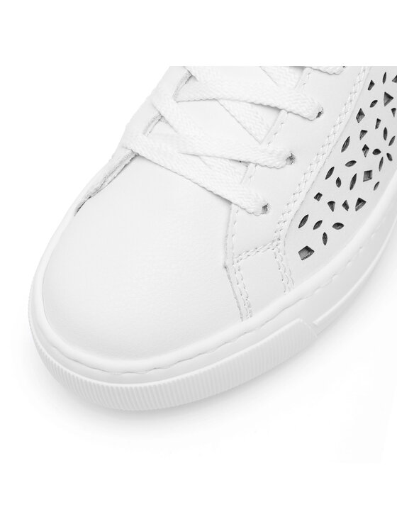 Rieker Rieker Sneakersy L8831-80 Biały