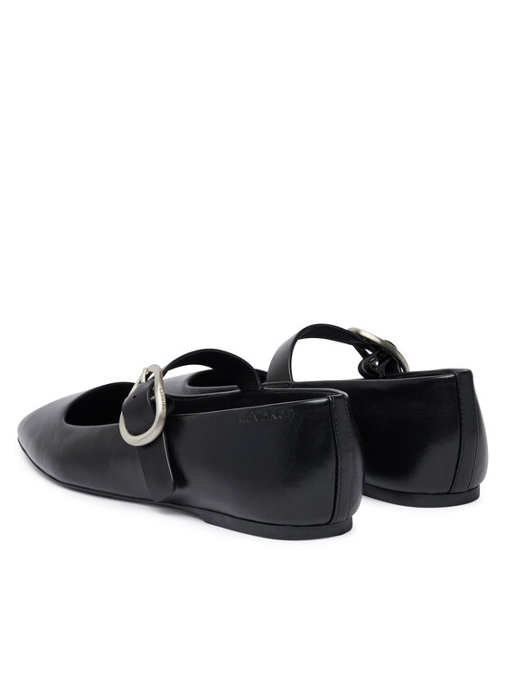 Calvin Klein Calvin Klein Balerinke HW0HW03037 Črna