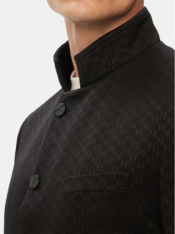 KARL LAGERFELD KARL LAGERFELD Sako Glory 155220 563115 Čierna Regular Fit