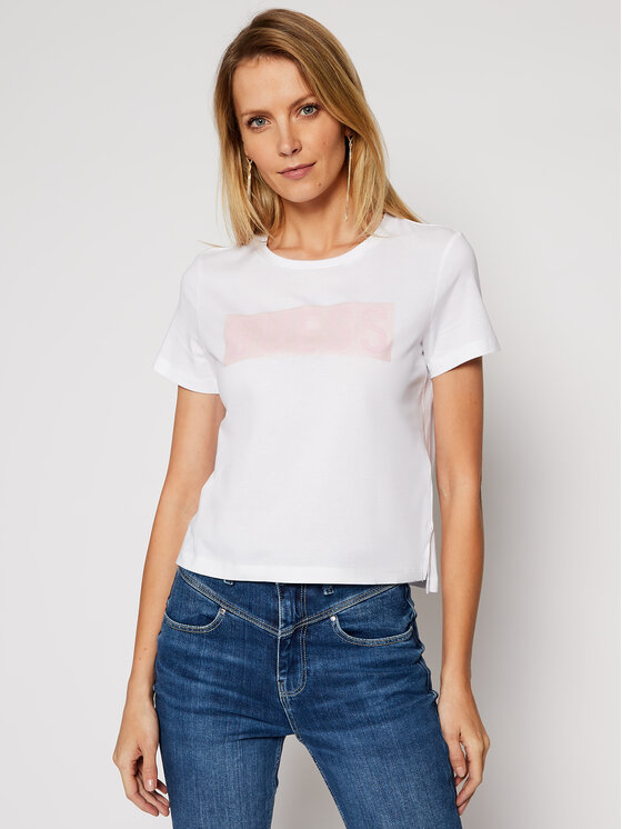 Guess Tricou Adria Tee W1RI05 JA900 Alb 