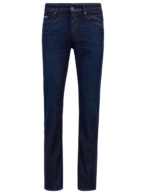 BOSS Boss Jeans hlače Delaware3-1 50449701 Mornarsko modra Slim Fit