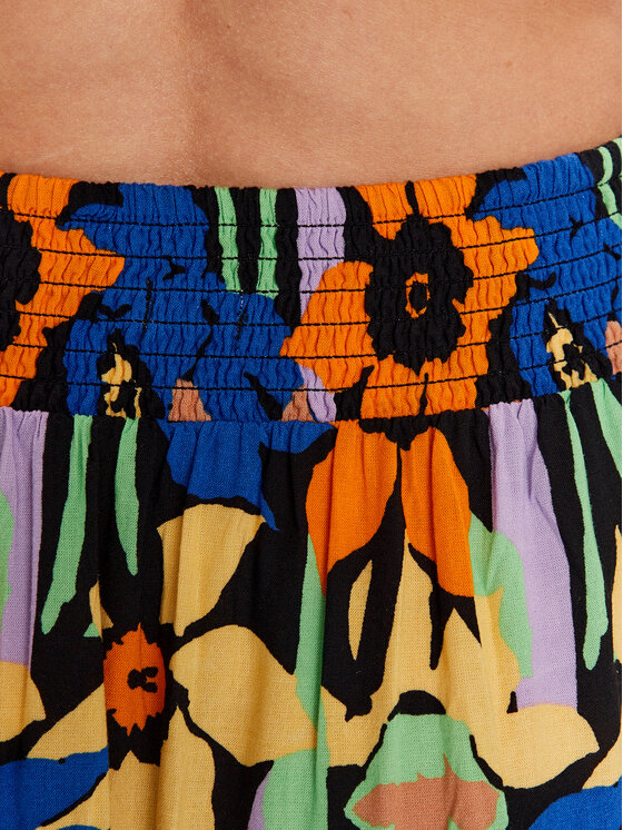 Roxy Roxy Fustă mini Golden Poppy ERJWK03139 Colorat Regular Fit